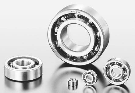 What are the key features and benefits of rolling bearings