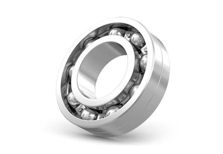 A standard ball bearing consists of four basic parts